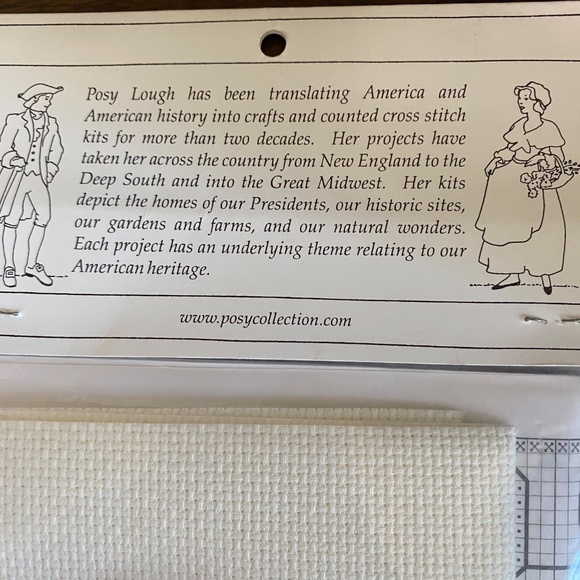 Cross Stitch Sampler Kit Great Smokey Mountains National Park Sealed Package - Picture 6 of 7